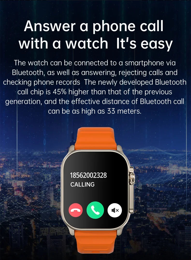 Smartwatch T900 Ultra 2 - Gleff