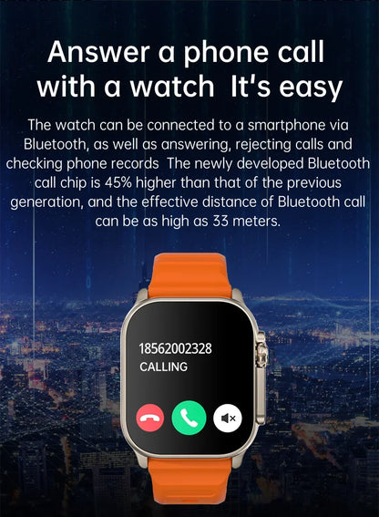 Smartwatch T900 Ultra 2 - Gleff