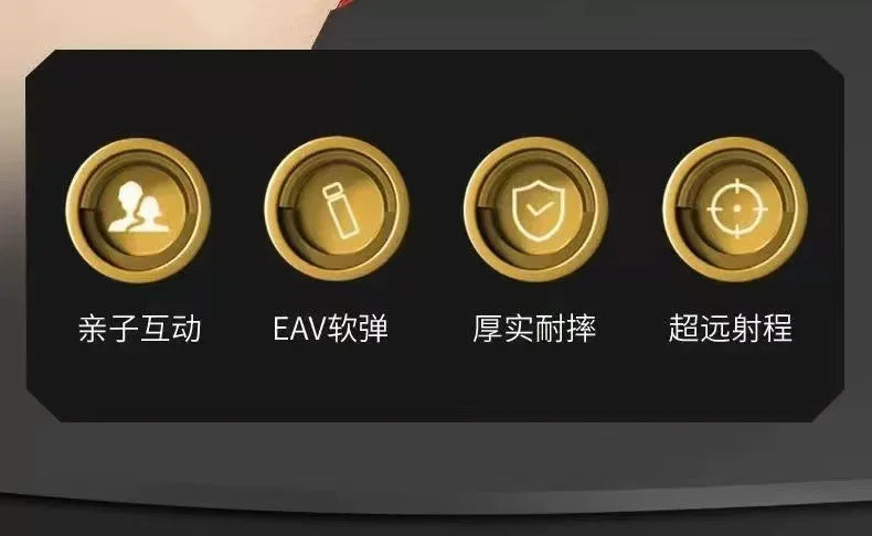 Lançador Spider-Man Disney Gleff com pistola de dardos rotativa para brincadeiras e diversão infantil