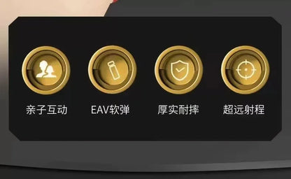 Lançador Spider-Man Disney Gleff com pistola de dardos rotativa para brincadeiras e diversão infantil