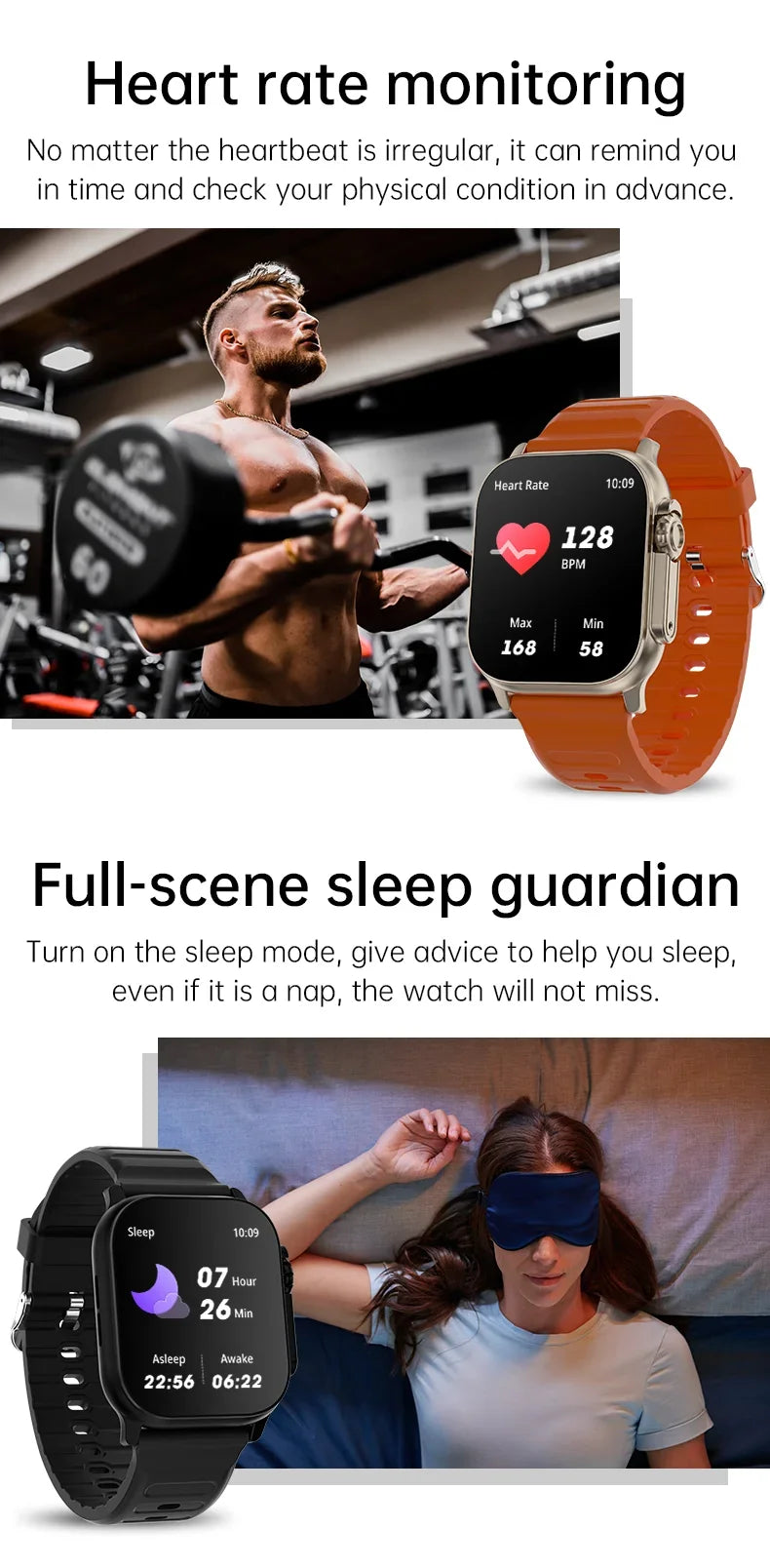 Smartwatch T900 Ultra 2 - Gleff
