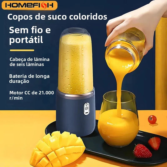 Liquidificador Portátil USB 400ml - Gleff