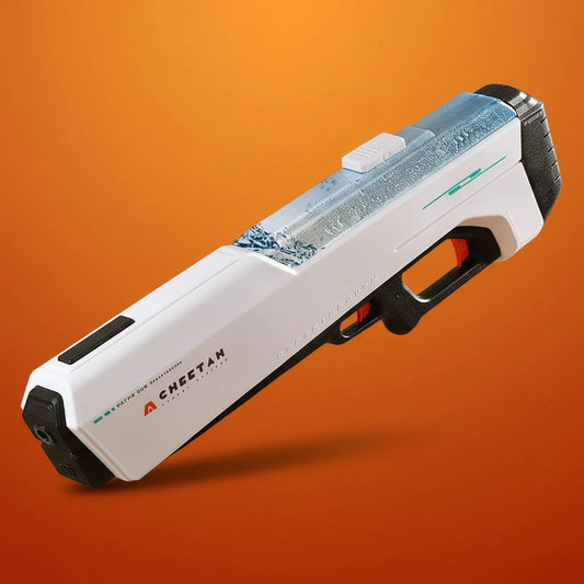 Pistola de água elétrica de alta pressão Gleff, brinquedo de verão para diversão ao ar livre com design moderno e resistente