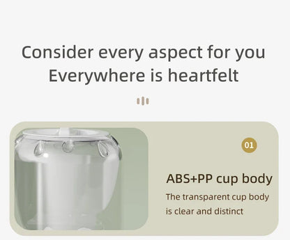 Mini lavadora elétrica portátil wireless Gleff para roupas íntimas e pet, conectada por USB, compacta e prática para uso doméstico.